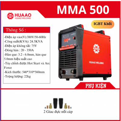 MÁY HÀN HUAAO MMA 500