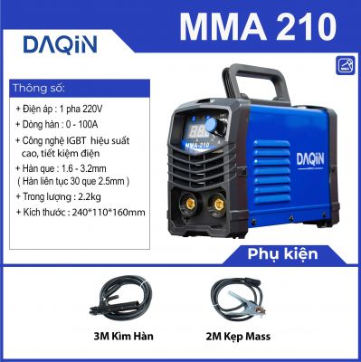 MÁY HÀN MINI DAQIN MMA 210