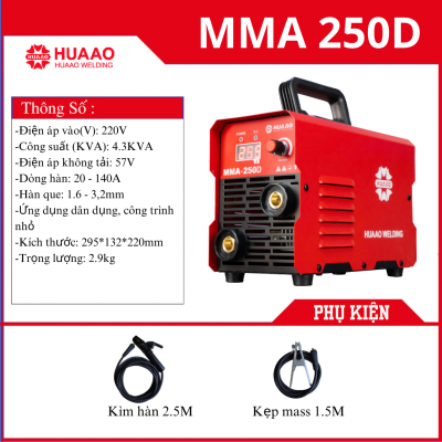 MÁY HÀN HUAAO MMA 250D