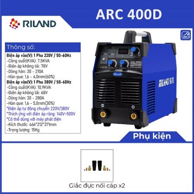 MÁY HÀN RILAND ARC 400D