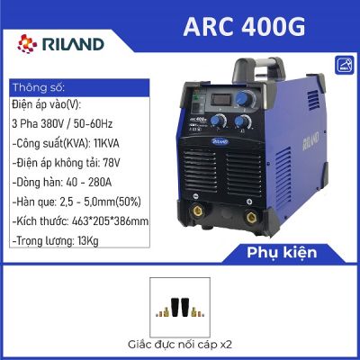 MÁY HÀN RILAND ARC 400G