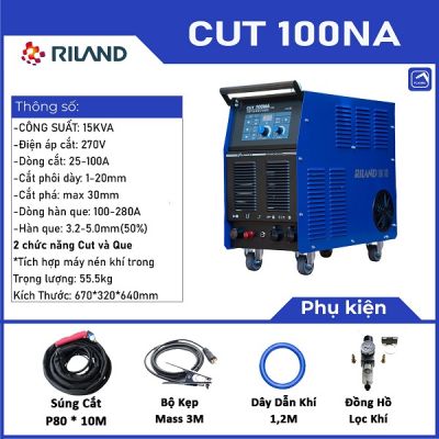 MÁY CẮT PLASMA RILAND CUT 100NA