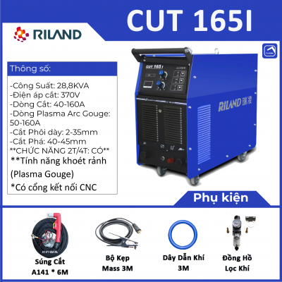 MÁY CẮT PLASMA RILAND CUT 165I