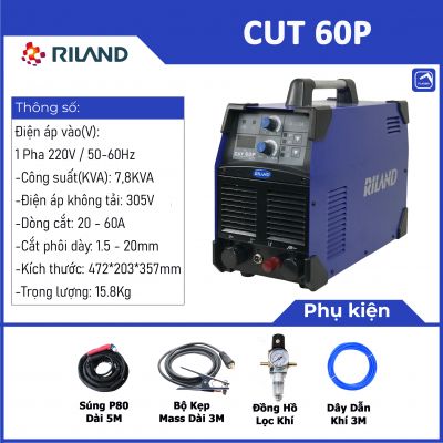 MÁY CẮT PLASMA RILAND CUT 60P