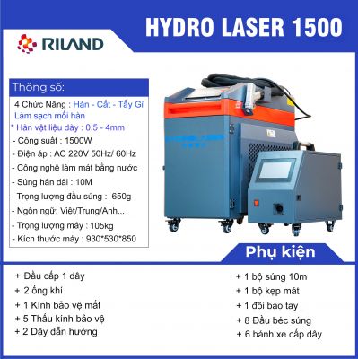 MÁY HÀN LASER HYDRO 1500