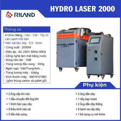MÁY HÀN LASER HYDRO 2000