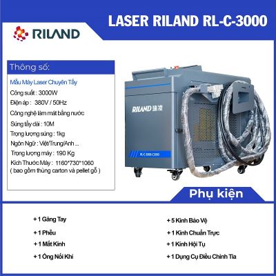 MÁY LASER CHUYÊN TẨY RL-C-3000