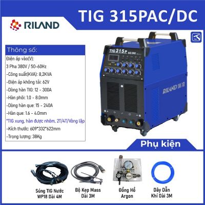 MÁY HÀN RILAND TIG 315PAC/DC