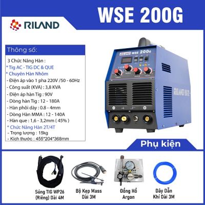 MÁY HÀN RILAND WSE 200G