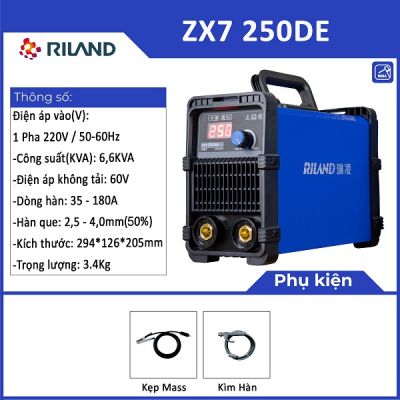 MÁY HÀN RILAND ZX7 250DE